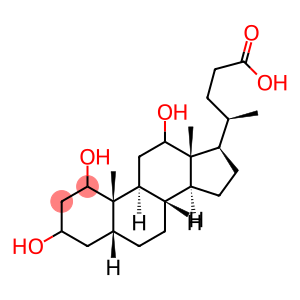 (5b)-1,3,12-trihydroxy-Cholan-24-oic acid