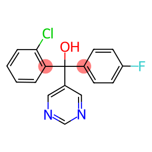 (2-chlorophenyl)(4-fluorophenyl)pyrimidin-5-ylmethanol