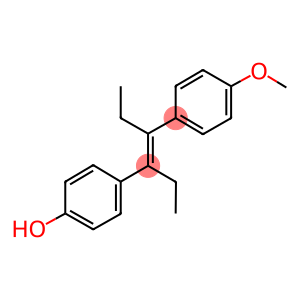 3-p-Hydroxyphenyl-4-p-methoxyphenyl-3-hexene