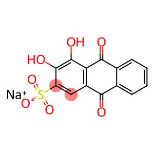 2-Anthraquinonesulfonic acid, 3,4-dihydroxy-, sodium salt