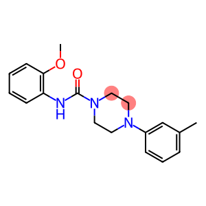 N-(2-methoxyphenyl)-4-(3-methylphenyl)piperazine-1-carboxamide