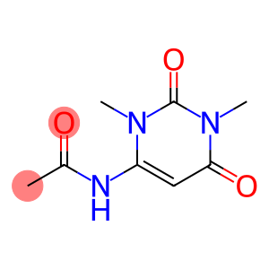 Acetamide, N-(1,2,3,6-tetrahydro-1,3-dimethyl-2,6-dioxo-4-pyrimidinyl)-