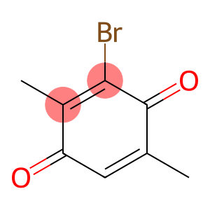 2,5-Cyclohexadiene-1,4-dione, 3-bromo-2,5-dimethyl-