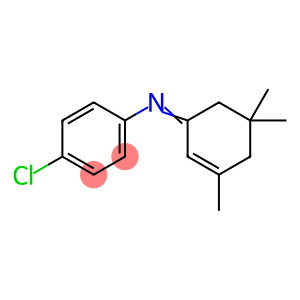N-(4-chlorophenyl)-3,5,5-trimethyl-cyclohex-2-en-1-imine
