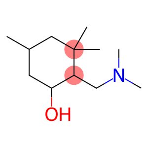 2-(dimethylaminomethyl)-3,3,5-trimethyl-cyclohexan-1-ol