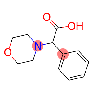4-Morpholineacetic acid, alpha-phenyl-