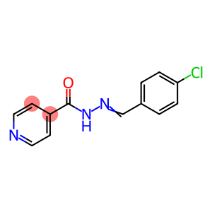 4-PYRIDINECARBOXYLIC ACID N-(4-CHLOROBENZYLIDENE)HYDRAZIDE