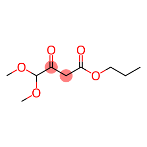 propyl 4,4-dimethoxy-3-oxo-butanoate