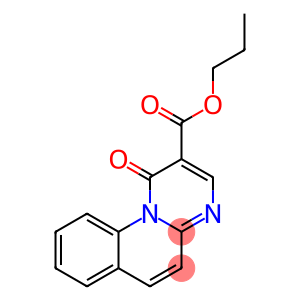 1H-Pyrimido[1,2-a]quinoline-2-carboxylic acid, 1-oxo-, propyl ester