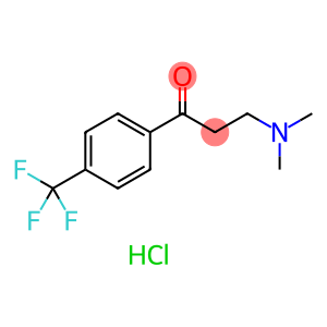 3-(dimethylamino)-1-[4-(trifluoromethyl)phenyl]propan-1-one hydrochloride