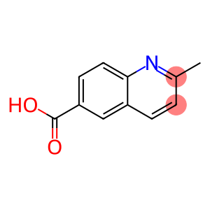 6-Carboxy-2-methylquinoline, 6-Carboxy-2-methyl-1-azanaphthalene