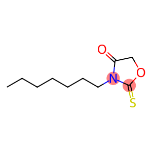 3-heptyl-2-thioxooxazolidin-4-one