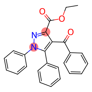 ethyl 4-benzoyl-1,5-diphenyl-1H-pyrazole-3-carboxylate