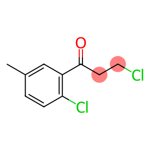 1-Propanone, 3-chloro-1-(2-chloro-5-methylphenyl)-