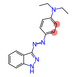 N,N-diethyl-4-(1H-indazol-3-ylazo)aniline