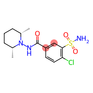 4-chloro-N-[(2R,6S)-2,6-dimethylpiperidin-1-yl]-3-sulfamoylbenzamide