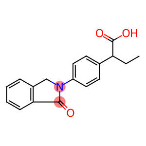2-[4-(1-氧代-2-异吲哚啉基)苯基]丁酸