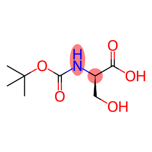 N-T-BOC-D-丝氨酸