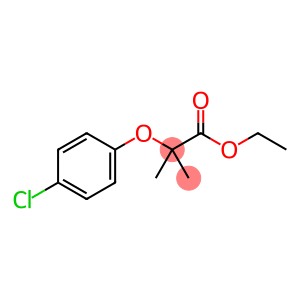 2-(P-chlorophenoxy)-2-methylpropionic*acid ethyl