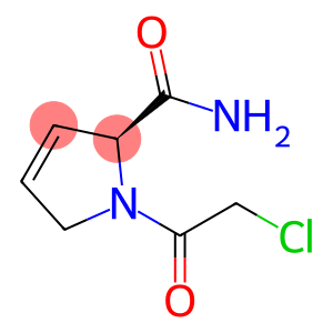 1H-Pyrrole-2-carboxamide, 1-(chloroacetyl)-2,5-dihydro-, (2S)- (9CI)