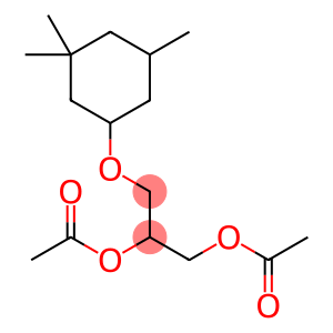 3-[(3,3,5-Trimethylcyclohexyl)oxy]-1,2-propanediol 1,2-diacetate