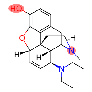 6,7-Didehydro-8β-diethylamino-4,5α-epoxy-17-methylmorphinan-3-ol