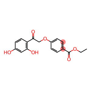 ethyl 4-[2-(2,4-dihydroxyphenyl)-2-oxoethoxy]benzoate