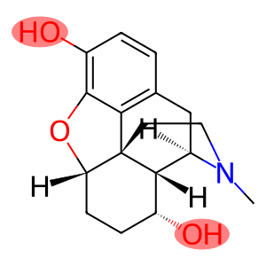 4,5α-Epoxy-17-methylmorphinan-3,8α-diol