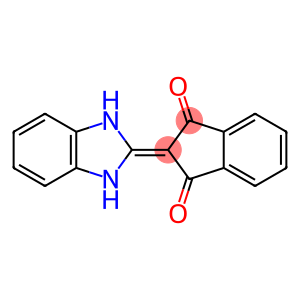 2-(3-HYDROBENZIMIDAZOL-2-YLIDENE)INDANE-1,3-DIONE