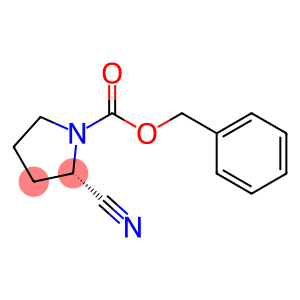 1-Pyrrolidinecarboxylic acid, 2-cyano-, phenylmethyl ester, (2S)-