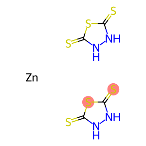 2,5-Dimercaptothiadiazole double zinc salt