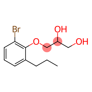 3-(2-Bromo-6-propylphenoxy)-1,2-propanediol