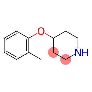 4-(2-Methylphenoxy) Piperidine Hydrochloride Salt