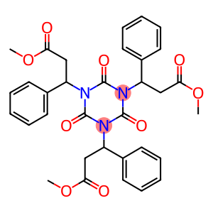 1,3,5-Triazine-1,3,5(2H,4H,6H)-tripropanoic acid, β1,β3,β5-triphenyl-, 1,3,5-trimethyl ester
