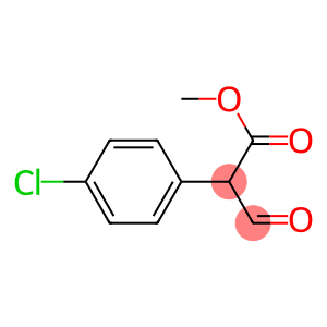 Benzeneacetic acid, 4-chloro-.alpha.-forMyl-, Methyl ester