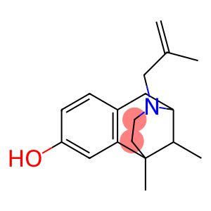 6,11-Dimethyl-1,2,3,4,5,6-hexahydro-3-(2-methyl-2-propenyl)-2,6-methano-3-benzazocin-8-ol