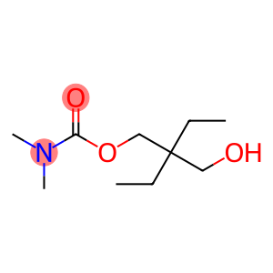 Carbamic acid, dimethyl-, 2-ethyl-2-(hydroxymethyl)butyl ester (9CI)