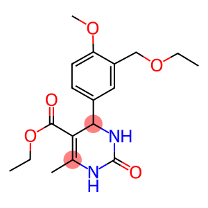 ethyl 4-[3-(ethoxymethyl)-4-methoxyphenyl]-6-methyl-2-oxo-1,2,3,4-tetrahydro-5-pyrimidinecarboxylate