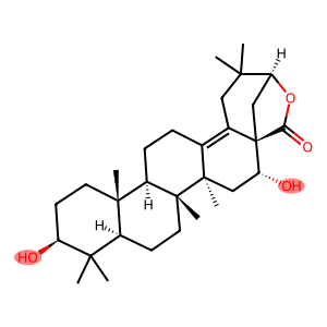3β,16α,21β-Trihydroxyolean-13(18)-en-28-oic acid γ-lactone