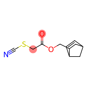Thiocyanatoacetic acid bicyclo[2.2.1]hept-5-en-2-ylmethyl ester