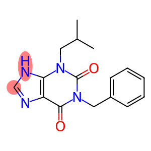 7-benzyl-3-(2-methylpropyl)xanthine