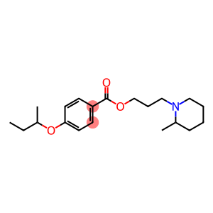 3-(2-Methylpiperidino)propyl=p-sec-butoxybenzoate