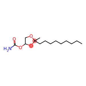 2-methyl-2-nonyl-4-carbamyloxymethyl-1,3-dioxolane