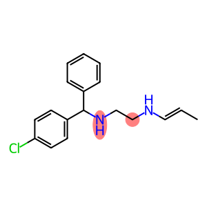 N-[α-(p-Chlorophenyl)benzyl]-N'-(1-propenyl)ethylenediamine