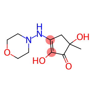 2-Cyclopenten-1-one, 2,5-dihydroxy-5-methyl-3-(4-morpholinylamino)-