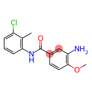 Benzamide, 3-amino-N-(3-chloro-2-methylphenyl)-4-methoxy-