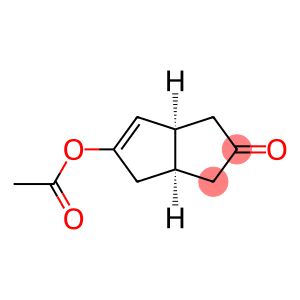 2(1H)-Pentalenone, 5-(acetyloxy)-3,3a,4,6a-tetrahydro-, (3aR,6aS)-