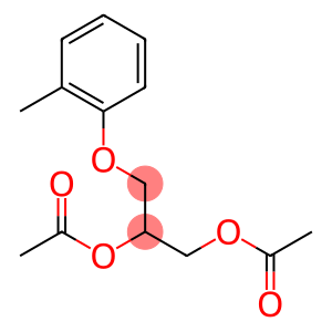 3-(o-Tolyloxy)-1,2-propanediol diacetate