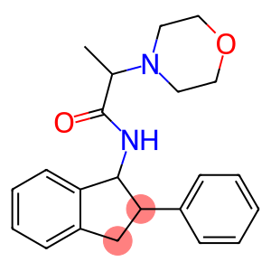 N-(2-Morpholinopropionyl)-2-phenyl-1-indanamine