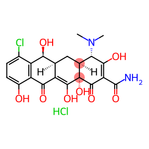 6,10,12,12a-pentahydroxy-1,11-dioxo-ydro-monohydrochloride